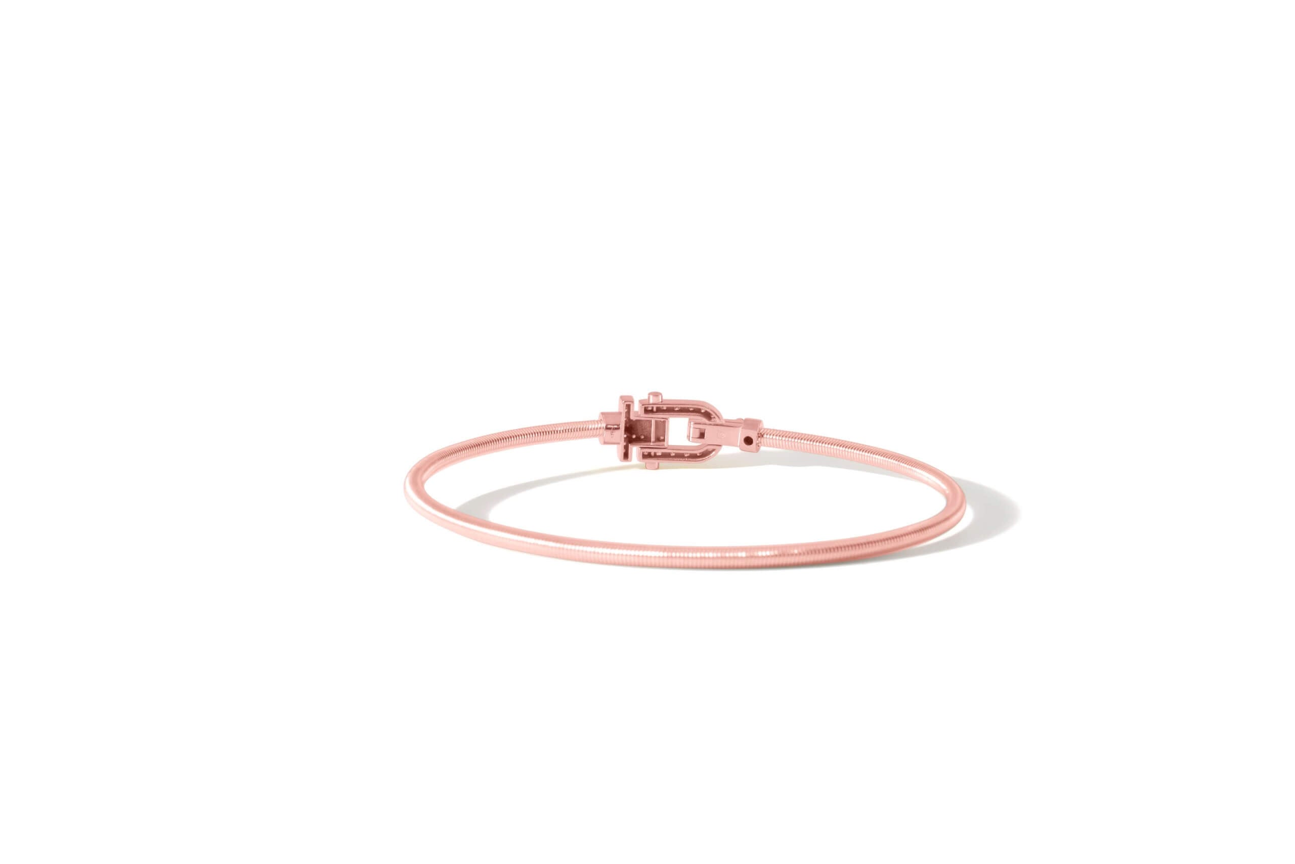 Diapason Bangle In 18K Gold 3